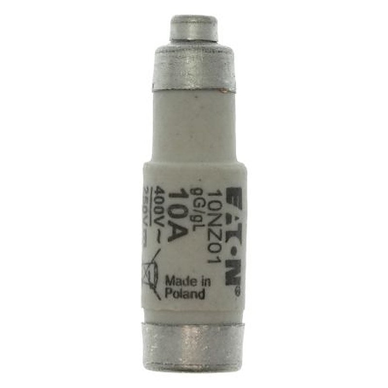 Eaton 10A D01 Bottle Fuse, 11 mm Thread Size, gG, gL, 400V