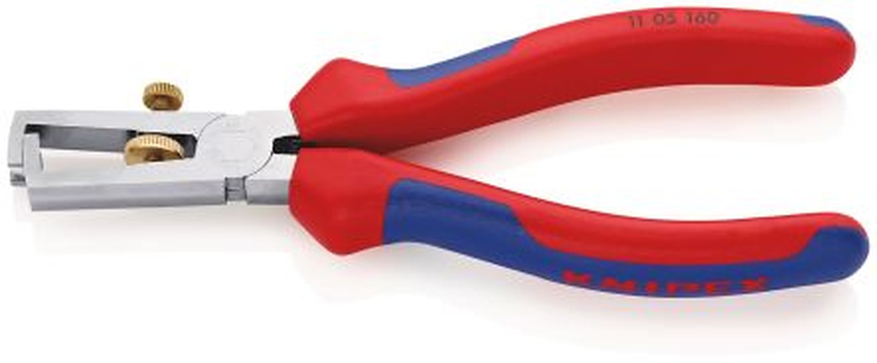 Knipex Multi-Core, Single Core Comfort Grip Wire Stripper, 0.1 to 10 mm², 160 mm Overall