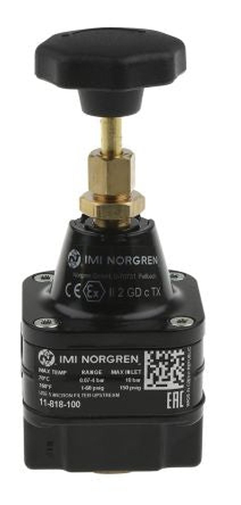 Norgren Pneumatic Regulator -, G1/4 0.07 bar 11-818