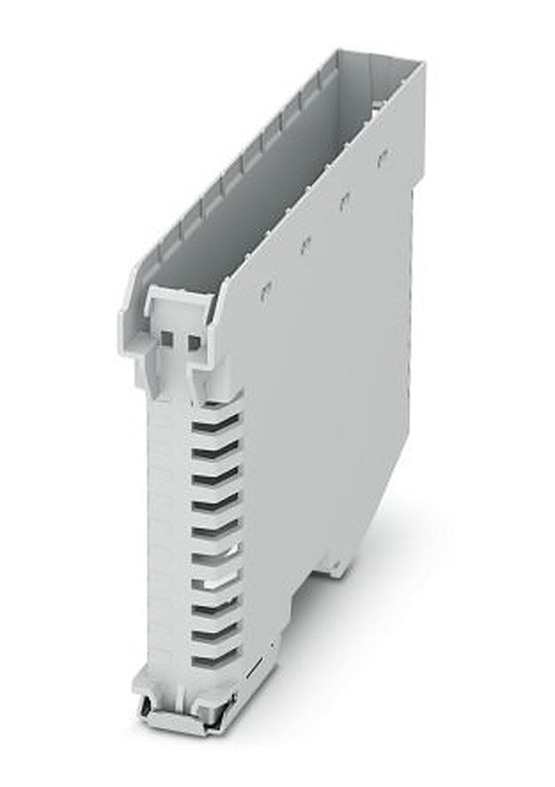 Phoenix Contact Mounting Base Enclosure Type ME-IO Series, Polyamide 120.6 mm 82.85 mm DIN Rail Enclosure 18.9mm