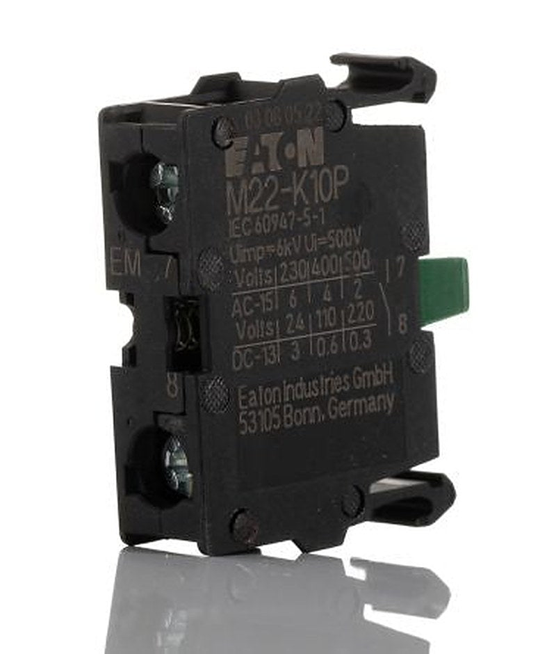 Eaton RMQ Titan M22 Series Contact Block, 500V, 1 NO