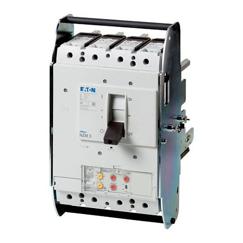 Eaton, NZM, NZM Molded Case Circuit Breaker 4-Pole 400A, Breaking Capacity 9 kA, Plug-in