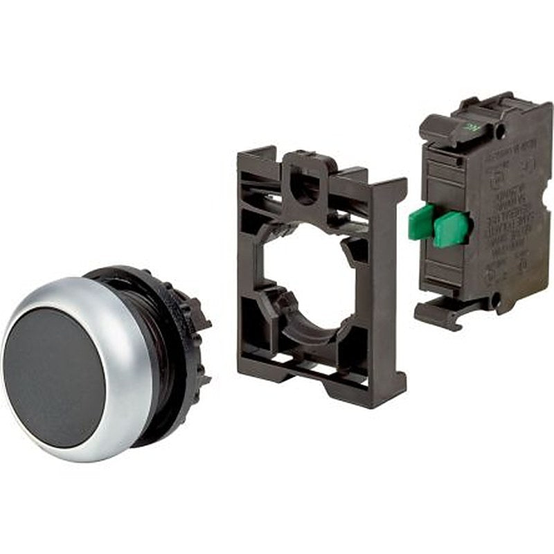 Eaton RMQ-Titan Series Push Button Switch, 50 mm Cutout Black, IP67