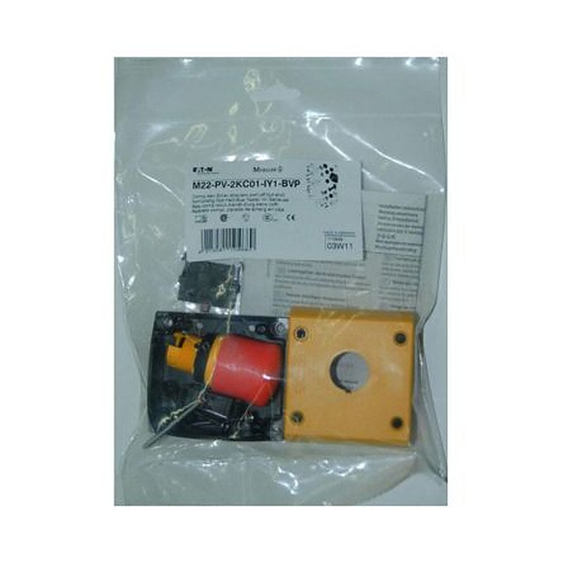 Eaton OFF Emergency Stop Push Button, Surface Mount, 1 NC