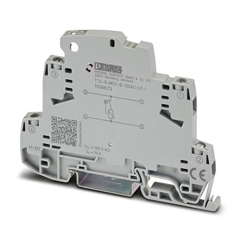 Phoenix Contact Surge Protector, 2.5 kA, 150 V ac/dc, DIN Rail