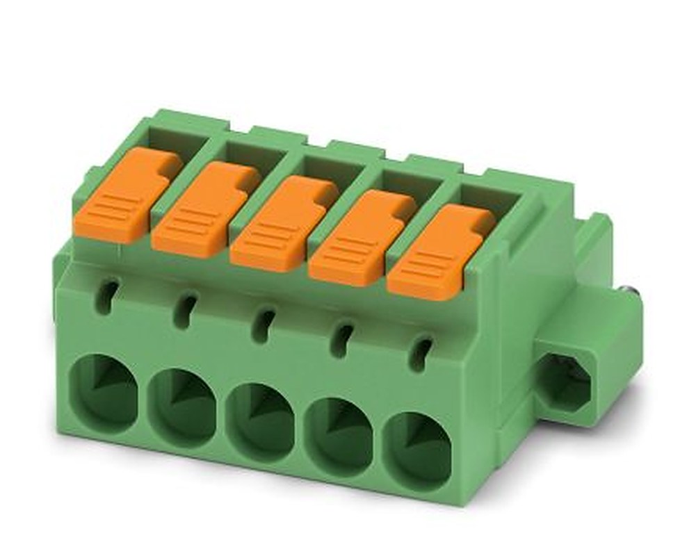 Phoenix Contact Pluggable Terminal Block, 5-Contact, 5.08 mm Pitch, 1 Row, 1110632