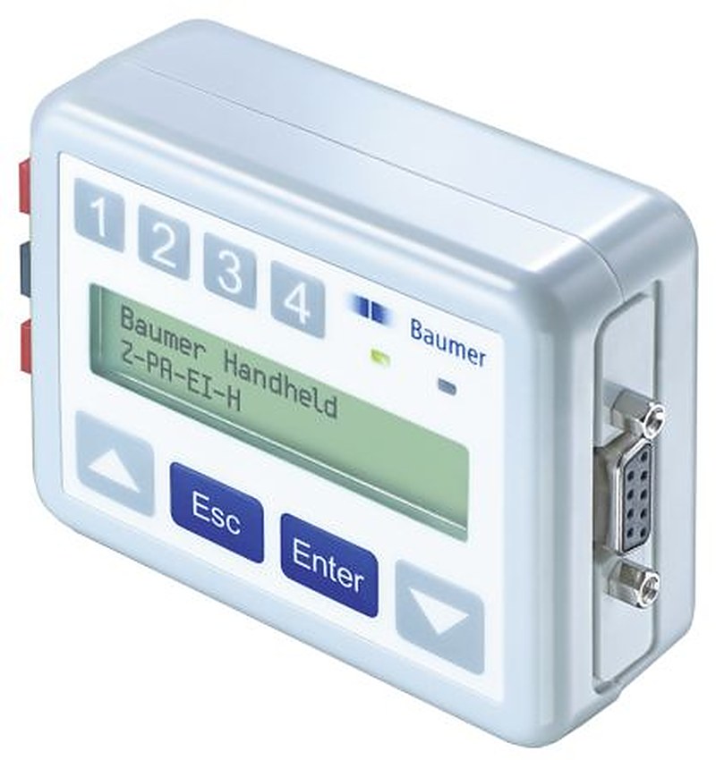 Baumer Handheld Programmer for Use with EIL580P