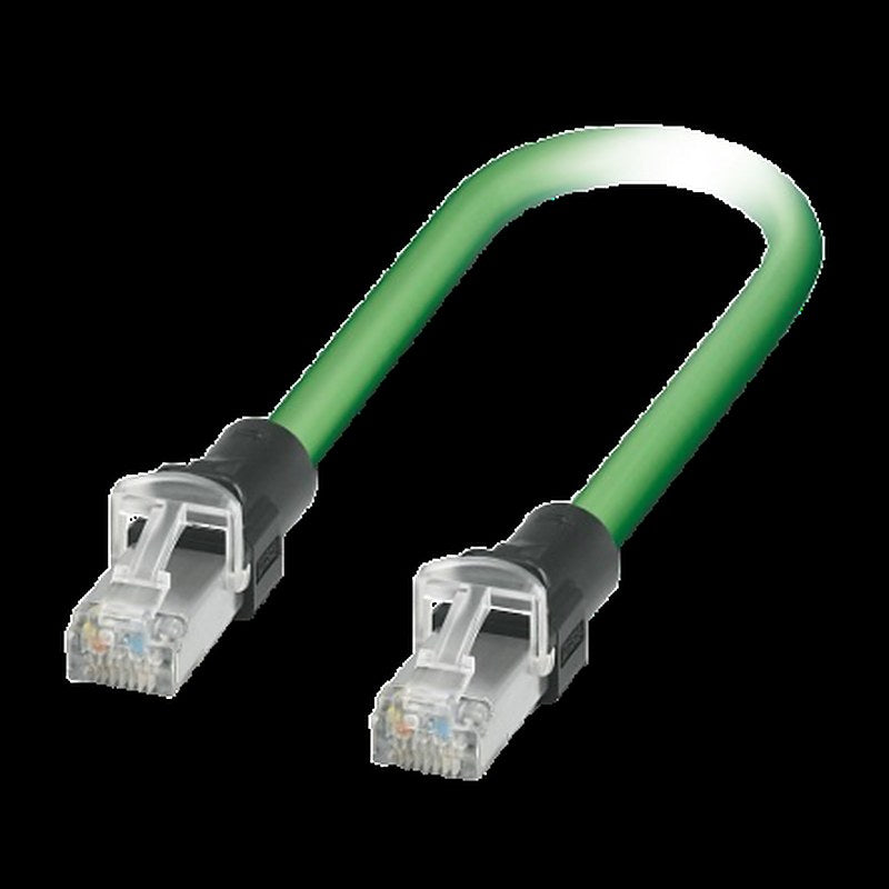 Phoenix Contact NBC, 0.3 m Cable, Black, Shielded Polypropylene Sheath