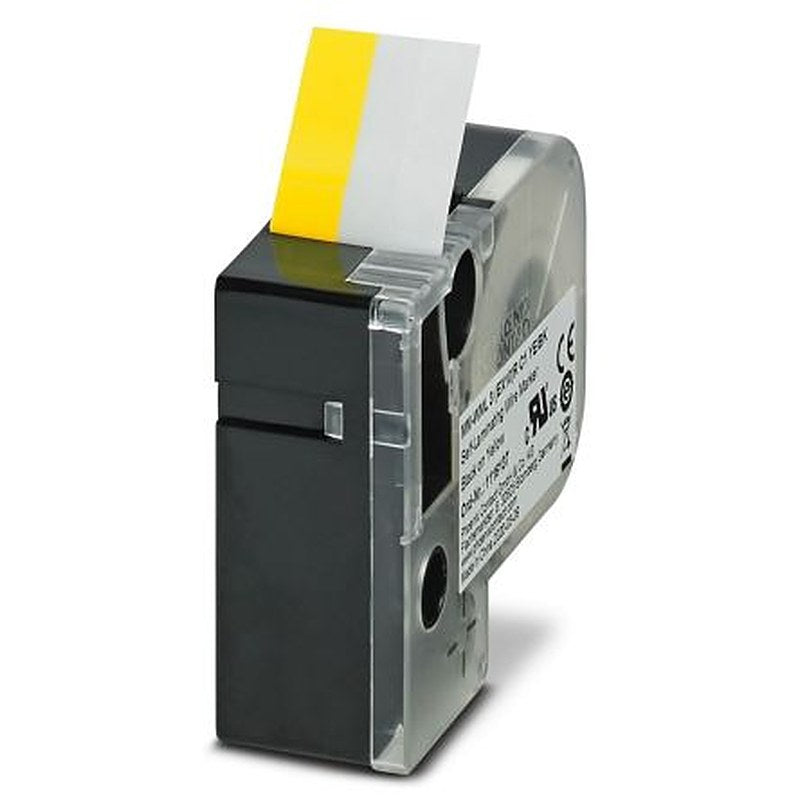 Phoenix Contact MM-WML 3 (EX10)R C1 YE/BK Cable Marker, Yellow, Black, 1116137