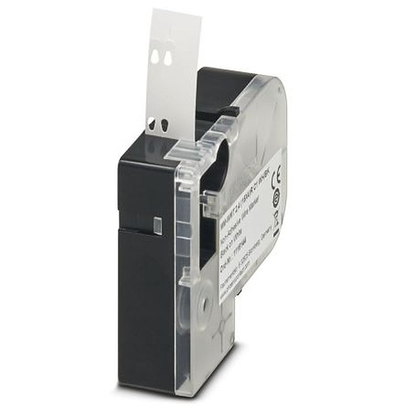 Phoenix Contact 4 (15X4)R C1 WH/BK, MM-WMT 2 Slide-On Cable Marker, 2.4 mm Cable White, 1 mm Cable, 1116144