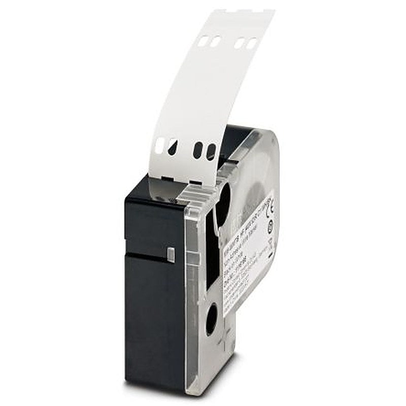 Phoenix Contact MM-WMTB HF (40X12)R C1 WH/BK Cable Marker, White, 6 mm Cable, 6 mm Cable, 1116166