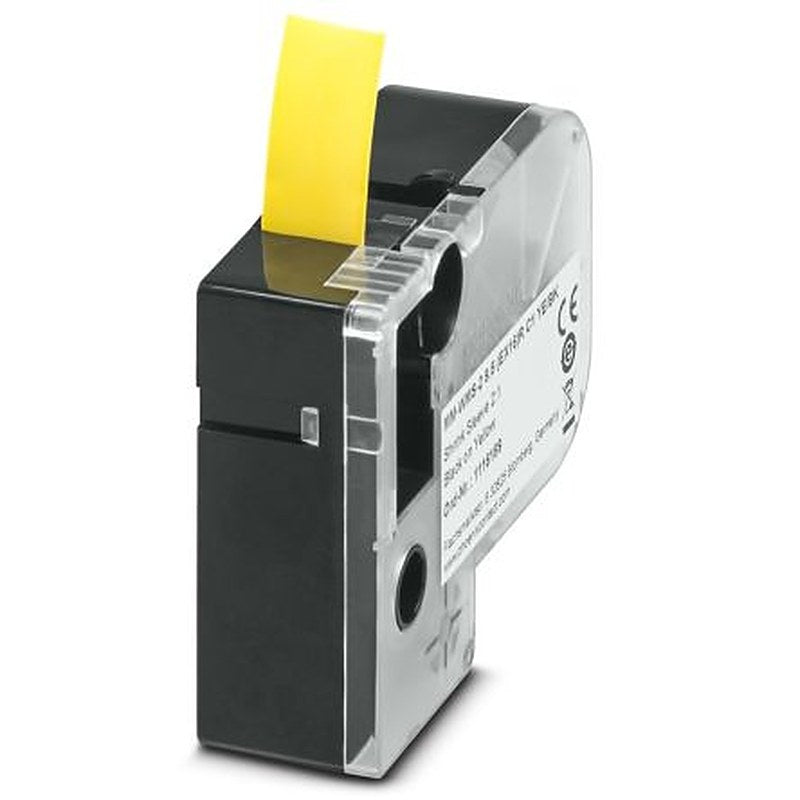 Phoenix Contact 5 (EX16)R C1 YE/BK, MM-WMS-2 9 Cable Marker, Yellow, 9.5 mm Cable, 4.8 mm Cable, 1116189
