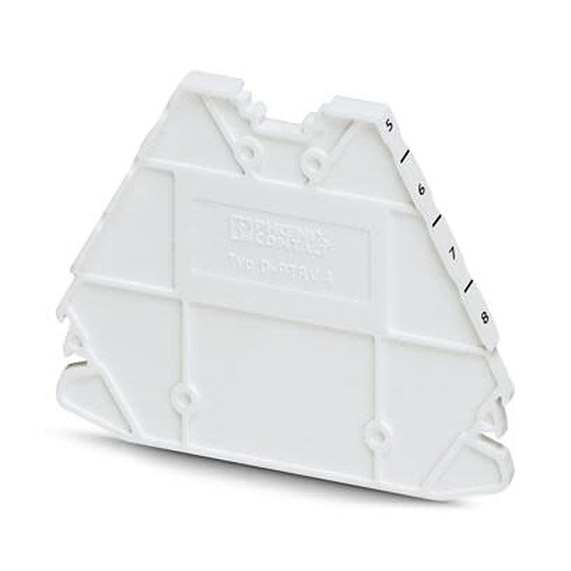 Phoenix Contact End Cover for Use with Terminal Block