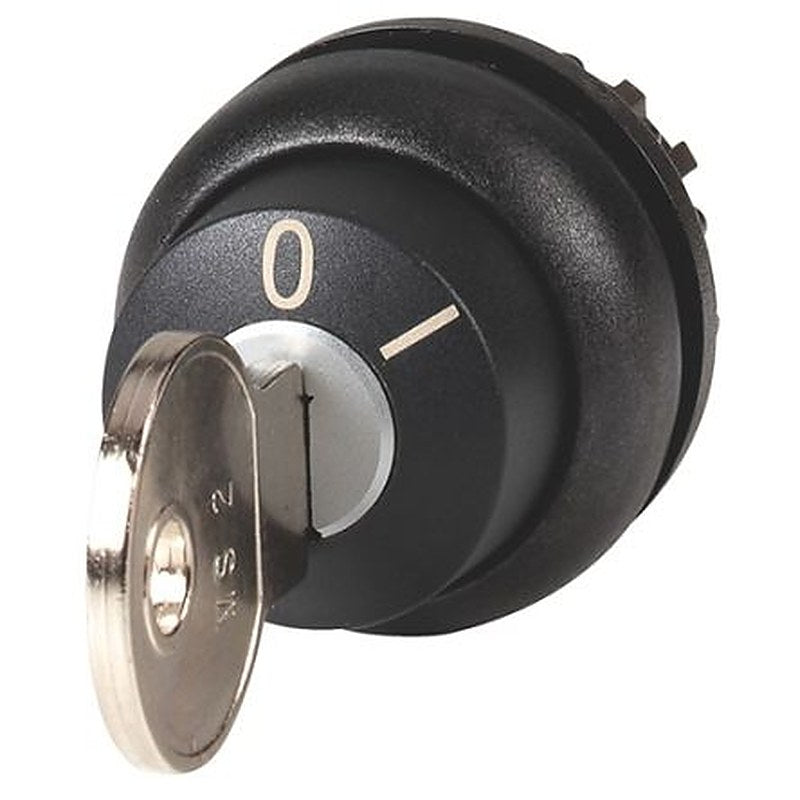 Eaton 2-position Key Switch Head, 22.5 mm Cutout