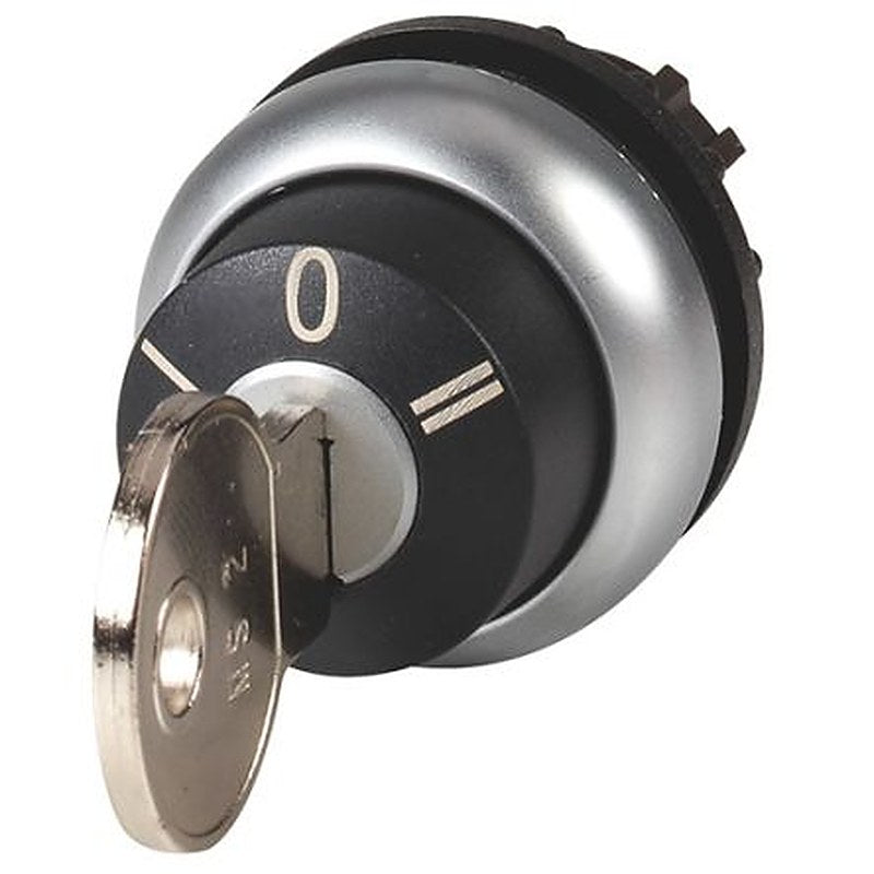 Eaton 3-position Key Switch Head, 22.5 mm Cutout