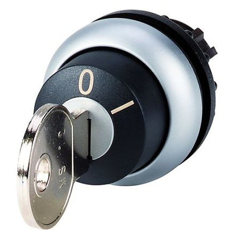 Eaton M22 2-position Key Switch Head, 22.5 mm Cutout