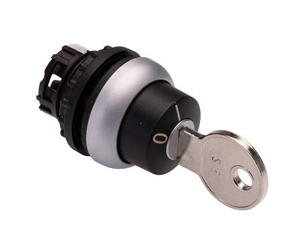 Eaton RMQ-Titan 2-position Key Switch Head, Latching, 22 mm Cutout