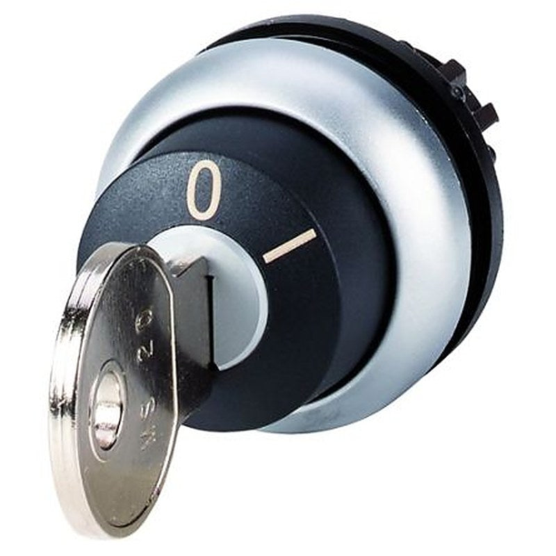 Eaton M22 2-position Key Switch Head, 22.5 mm Cutout