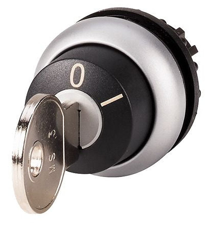 Eaton RMQ-Titan 2-position Key Switch Head, Latching, 23 mm Cutout