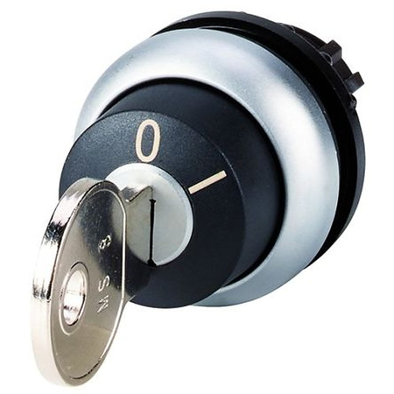 Eaton 2-position Key Switch Head, 22.5 mm Cutout