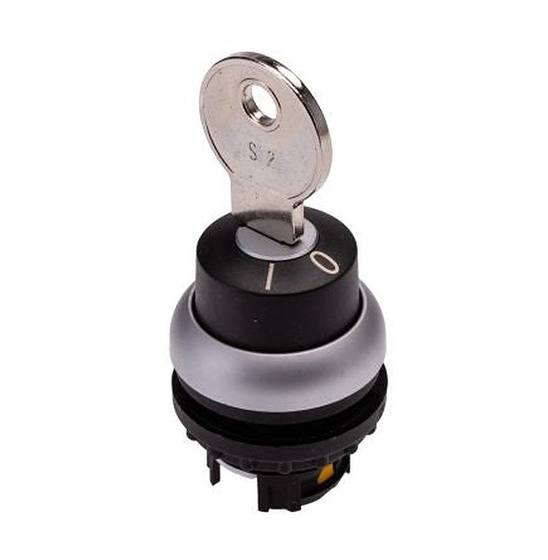 Eaton RMQ-Titan 2-position Key Switch Head, Momentary, 22.5 mm Cutout
