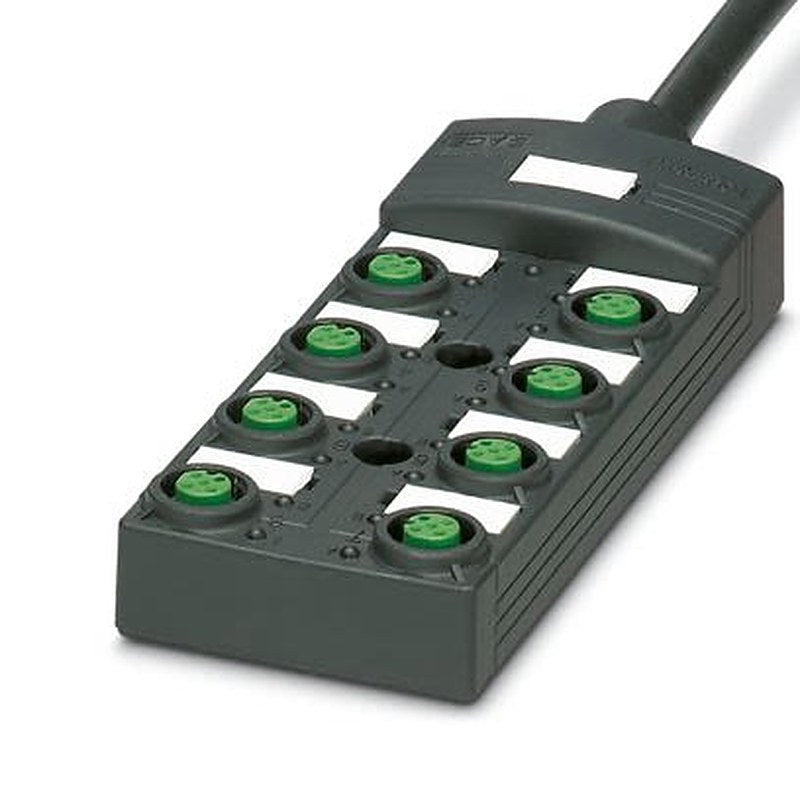 Phoenix Contact SACB Series Distribution Unit, 8 Port, M12 Connector, 15 m