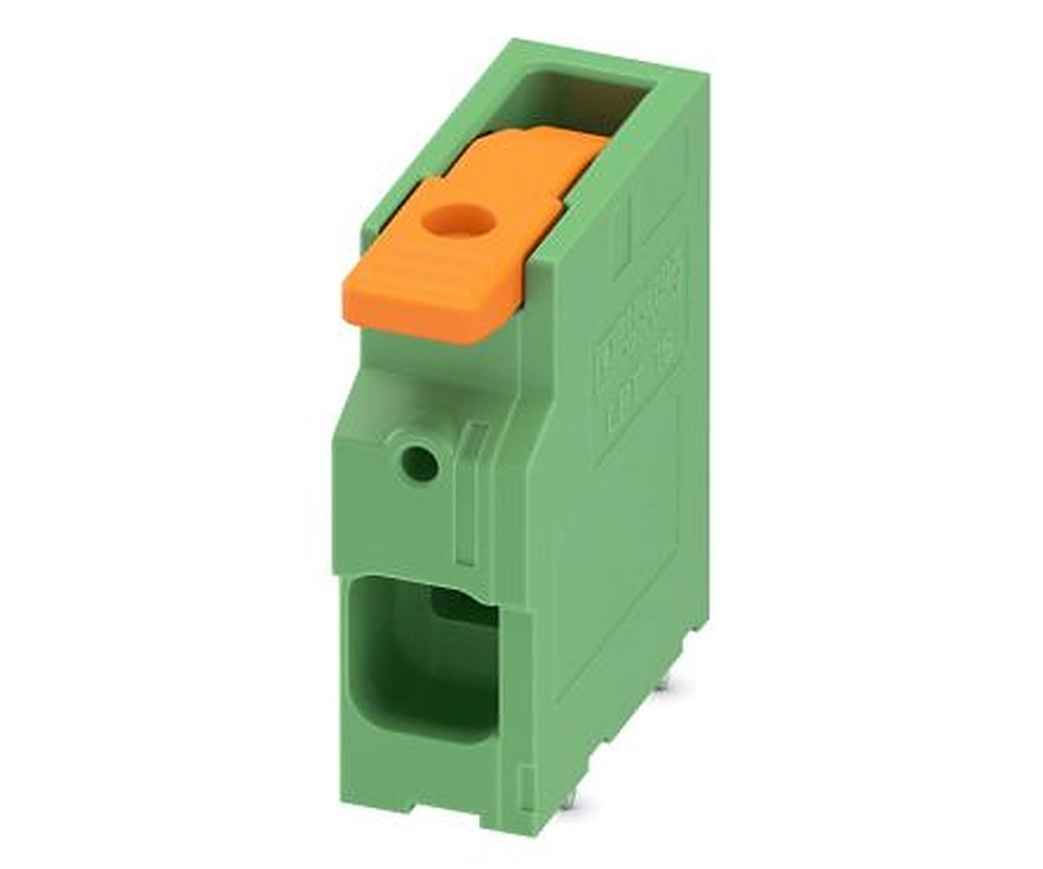 Phoenix Contact 0, LPT 16/1-10 Series PCB Terminal Block, 1-Contact, 10 mm Pitch, Wave Soldering Mount, 1 Row