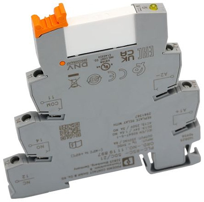 Phoenix Contact PLC-RSC Series Relay Module, DIN Rail, 4.5V dc Coil, SPDT, 38mA