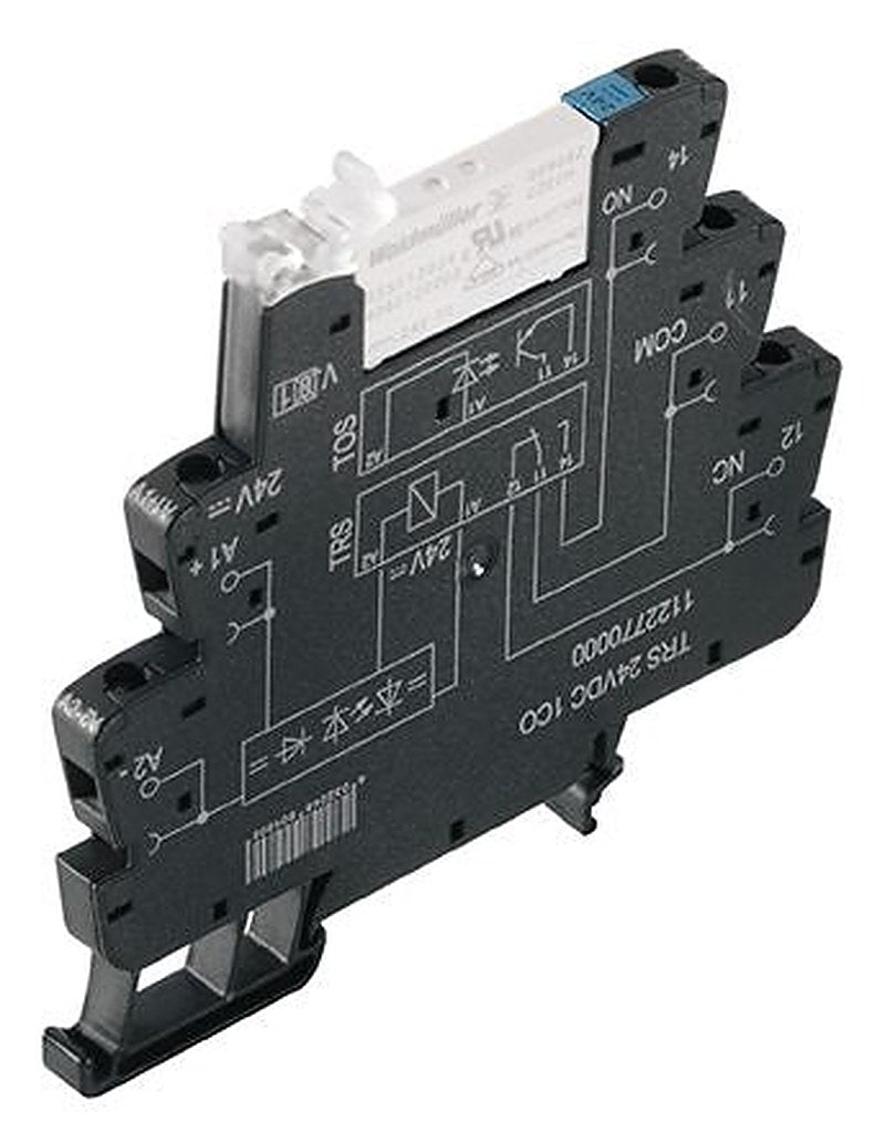 Weidmüller TRS Series Interface Relay, DIN Rail, 120V Coil, SPDT, 4mA