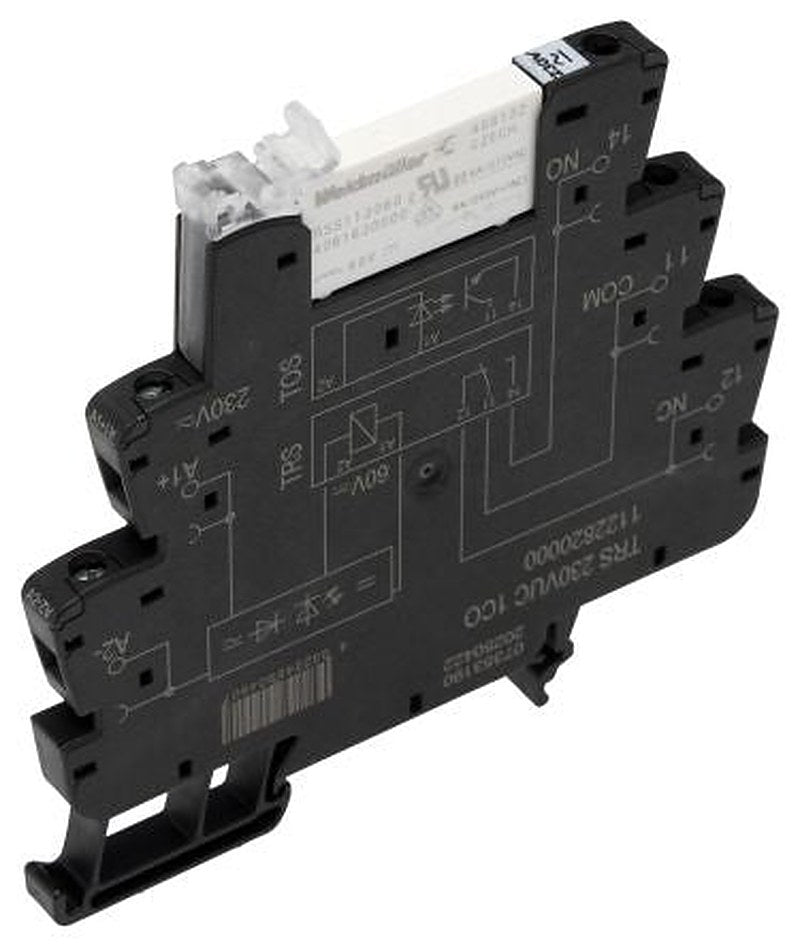 Weidmüller TRS Series Interface Relay, DIN Rail, 230V Coil, SPDT, 3.5mA