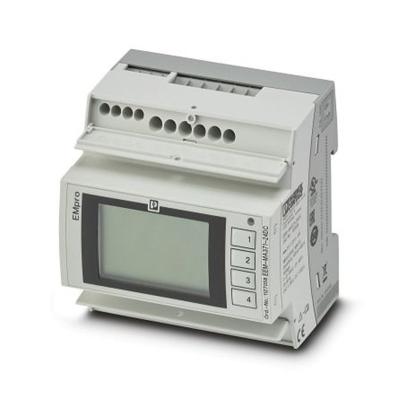 Phoenix Contact EEM-MA371-24DC LCD Digital Panel Multifunction Meter for AC Sine, Current, Power, 80 mm x 90 mm