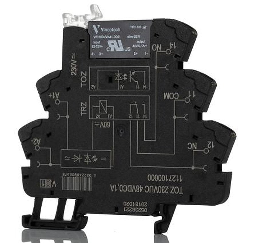 Weidmüller TOZ Solid State Interface Relay 3V dc, 48 V dc DIN Rail Screw