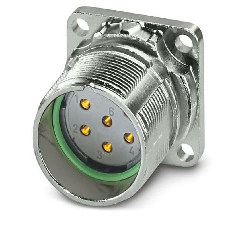 Phoenix Contact Circular Connector, 6 Contacts, Front, M23 Connector, Socket, Female, IP66, IP68, IP69K, M23 PRO Series
