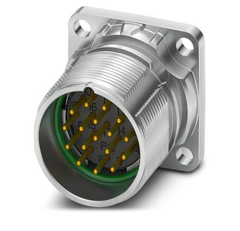 Phoenix Contact Circular Connector, 17 Contacts, Front, M23 Connector, Plug, Male, IP66, IP68, IP69K, M23 PRO Series