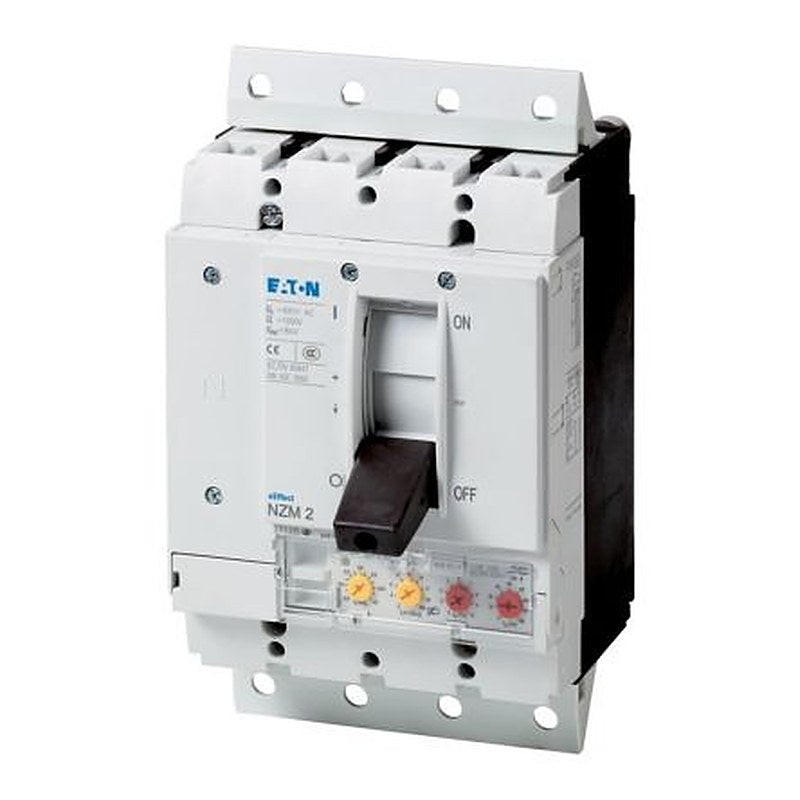 Eaton, NZM, NZM Molded Case Circuit Breaker 4-Pole 250A, Breaking Capacity 5 kA, Plug-in