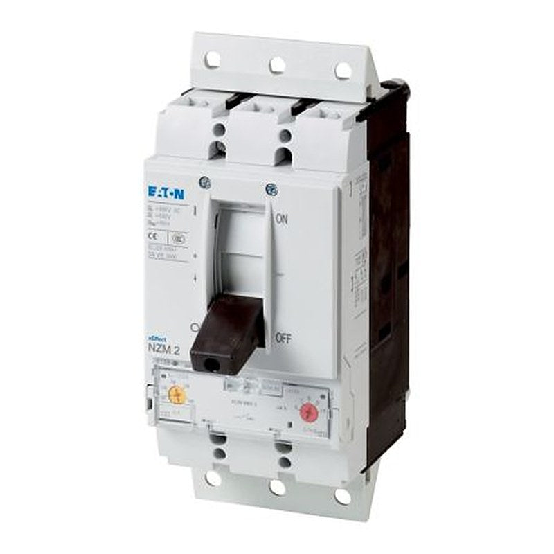 Eaton, NZM, NZM Molded Case Circuit Breaker 3-Pole 100A, Breaking Capacity 5 kA, Plug-in