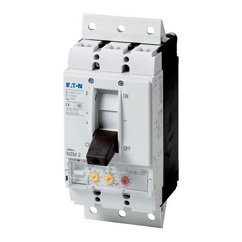Eaton, NZM, NZM Molded Case Circuit Breaker 3-Pole 140A, Breaking Capacity 5 kA, Plug-in