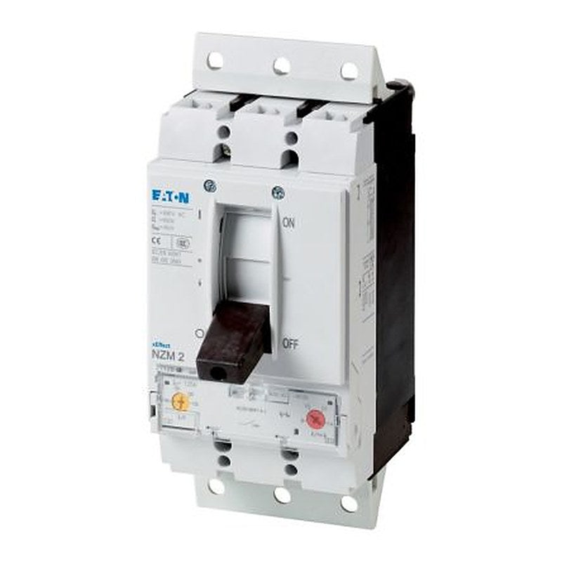 Eaton, NZM, NZM Molded Case Circuit Breaker 3-Pole 125A, Breaking Capacity 5 kA, Plug-in