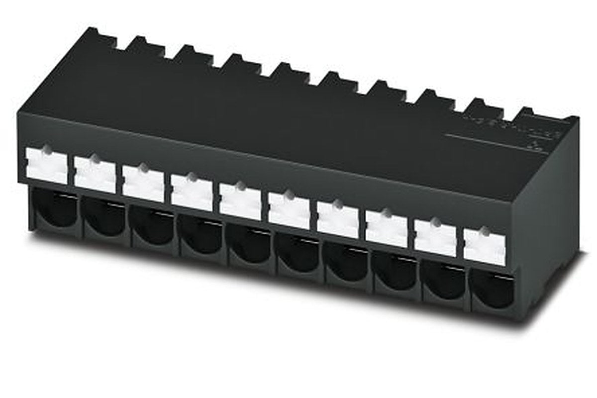 Phoenix Contact PCB Terminal Block, 3-Contact, 5 mm Pitch, Solder, 1 Row