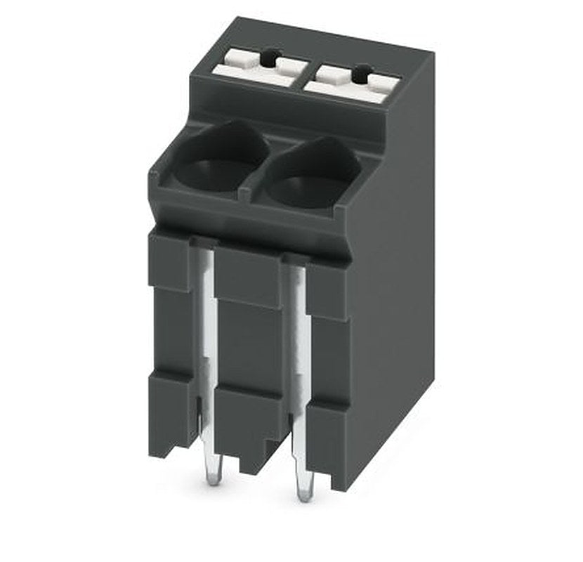Phoenix Contact PCB Terminal Block, 2-Contact, 5 mm Pitch, Solder, 1 Row