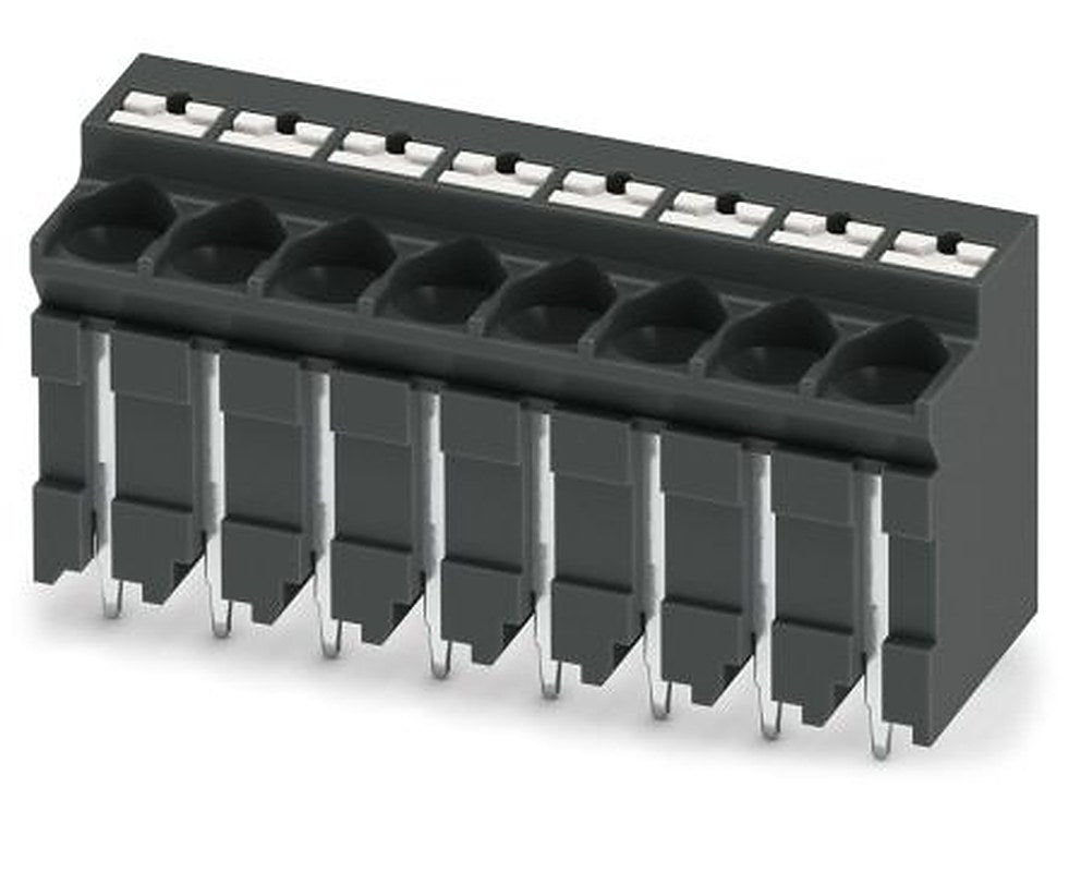Phoenix Contact PCB Terminal Block, 8-Contact, 5 mm Pitch, Threaded, 1 Row