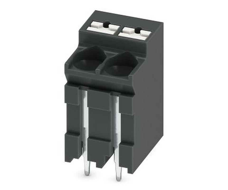Phoenix Contact PCB Terminal Block, 2-Contact, 5 mm Pitch, Solder, 1 Row