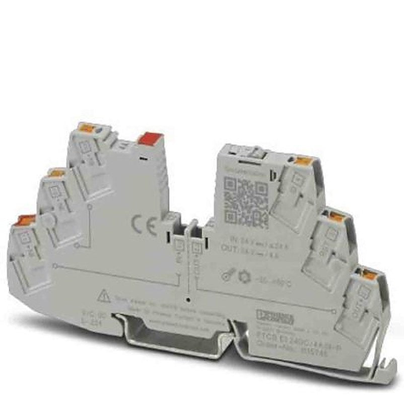 Phoenix Contact CLIPLINE PTCB E1 Electronic Circuit Breaker 24A 24V, DIN Rail