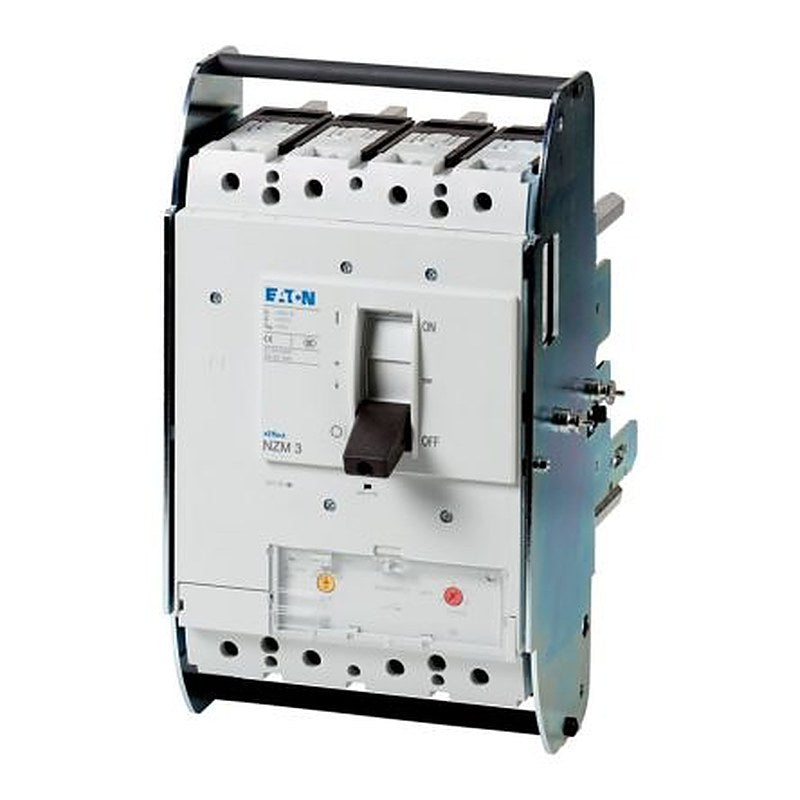 Eaton, NZM, NZM Molded Case Circuit Breaker 4-Pole 400A, Breaking Capacity 9 kA, Plug-in