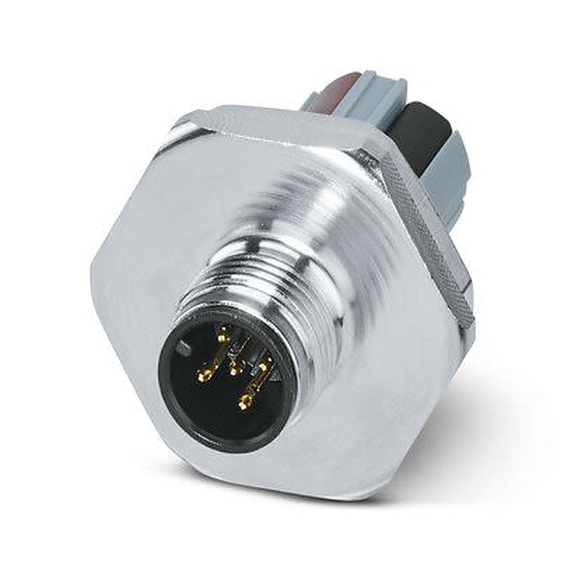 Phoenix Contact Connector, 5 Contacts, Cable, M12 Connector, Plug, Male, IP67, SACC Series