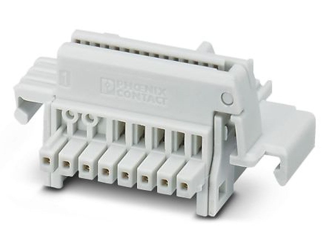 Phoenix Contact 1140958 TBUS Series DIN Rail Connector Light Grey, 0.5mm², Push-in