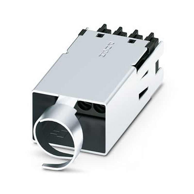 Phoenix Contact PCB Terminal Block, 4-Contact, 2.54 mm Pitch, Push-in, 2 Row Crimp