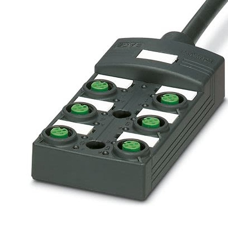 Phoenix Contact SACB Series Distribution Unit, 6 Port, M12 Connector, 20 m