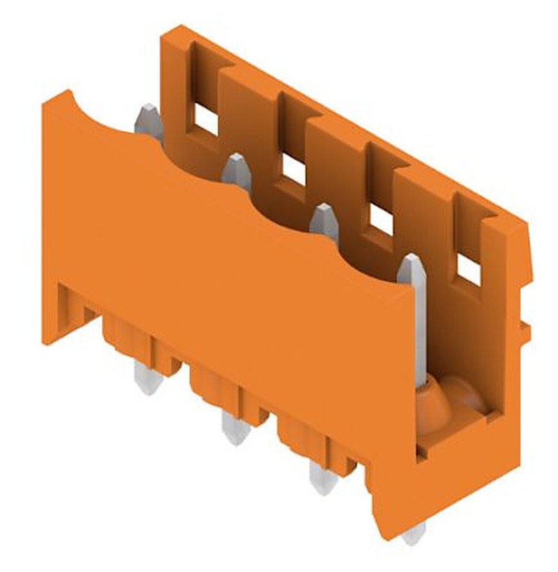 Weidmüller OMNIMATE SL Series Pluggable Terminal Block, 4-Contact, 5.08 mm Pitch, 1 Row