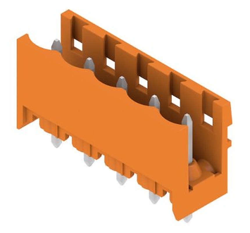Weidmüller SL Series Pluggable Terminal Block, 5-Contact, 5.08 mm Pitch, 1 Row